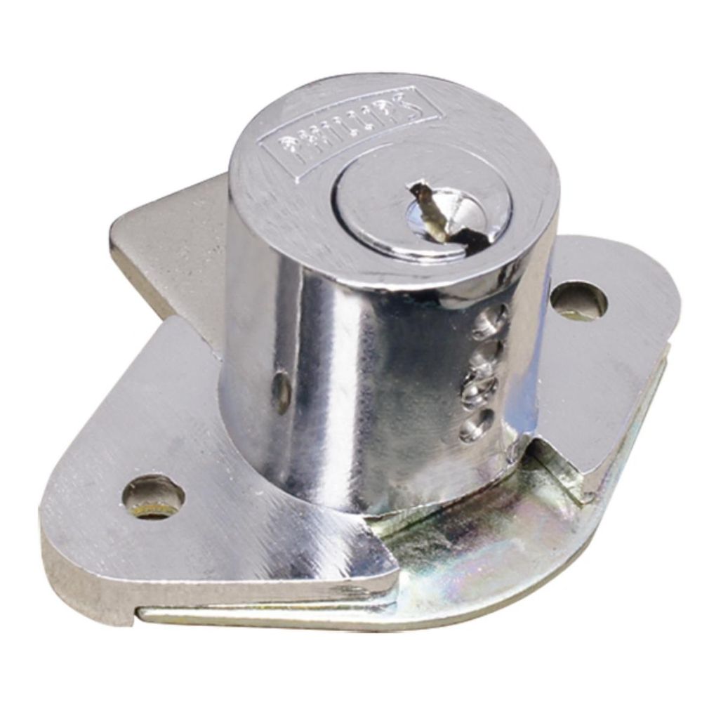 Chapa P/Muebles Cromo 21C Phillips - ferreteriabehza