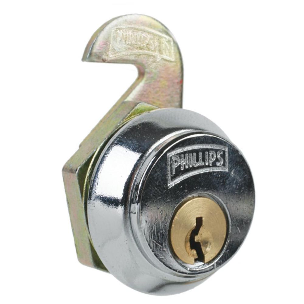 Chapa P/Muebles 16Mm Cromo 60Pc Phillips - ferreteriabehza