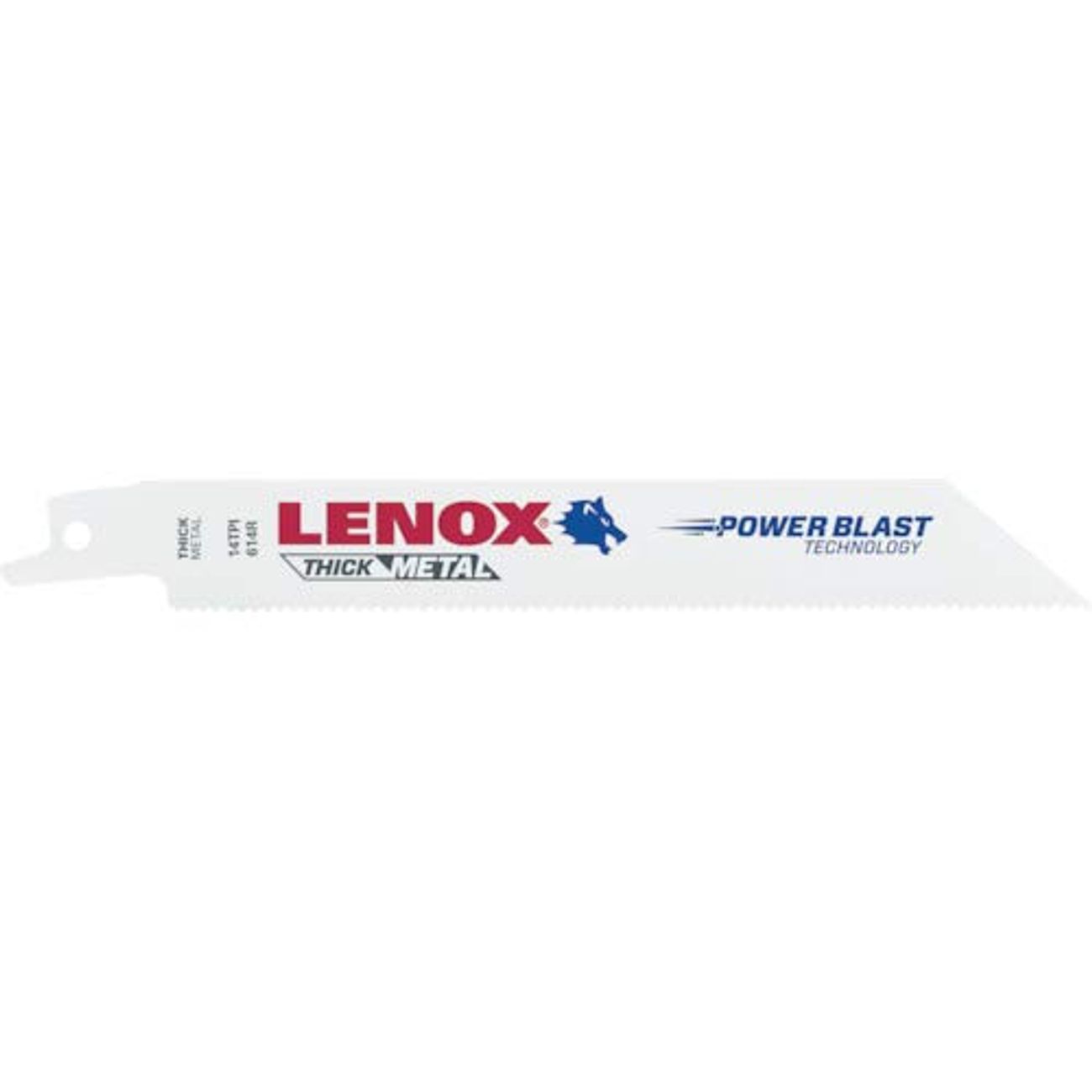 Lenox herramientas 21066414GR 10,16 cm 14 TPI titanio borde de corte para Metal hoja de sierra de vaiv/én 5 UNIDADES