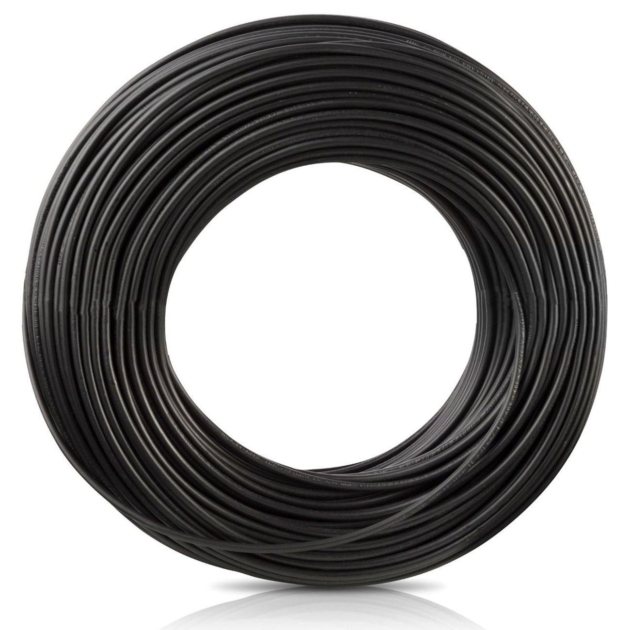 CABLE THW IUSA CALIBRE #8 100M NEGRO IUSA8N - ferreteriabehza